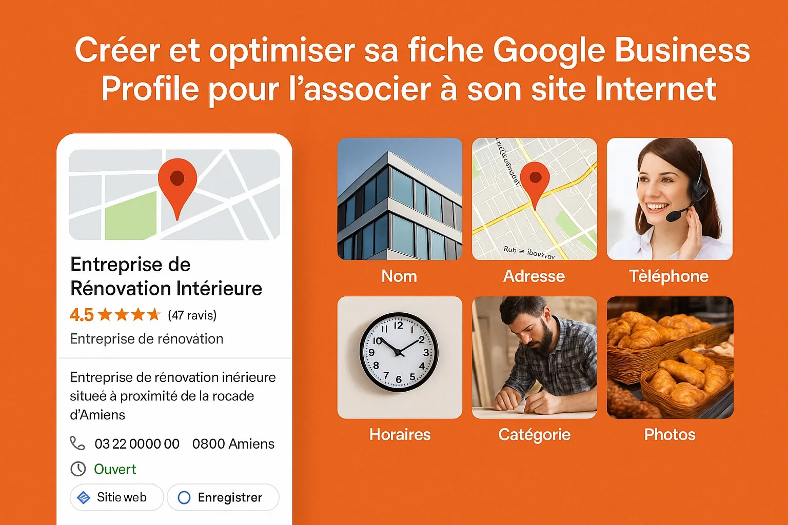 creer et optimiser fiche google business profile amiens