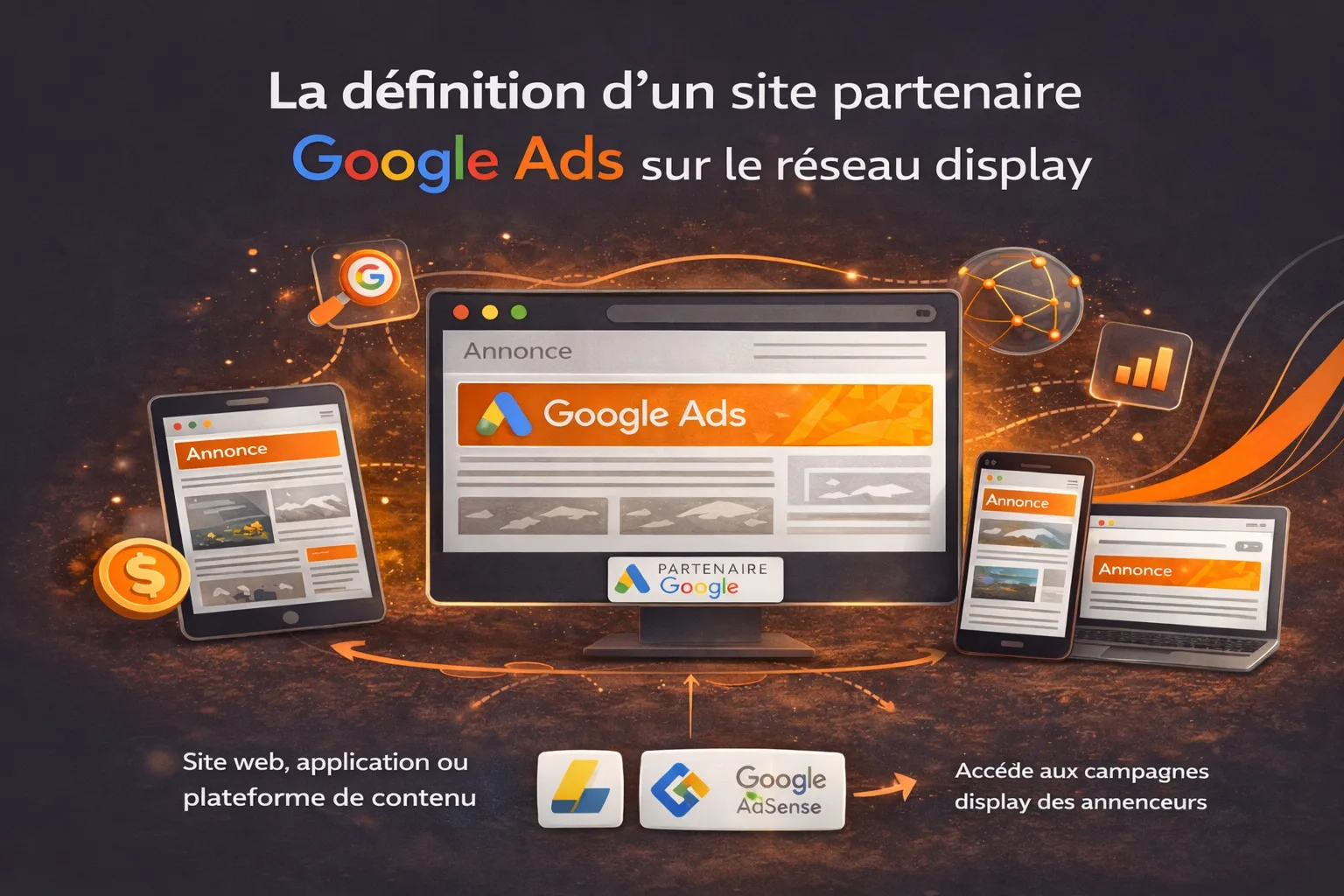 definition site partenaire google ads