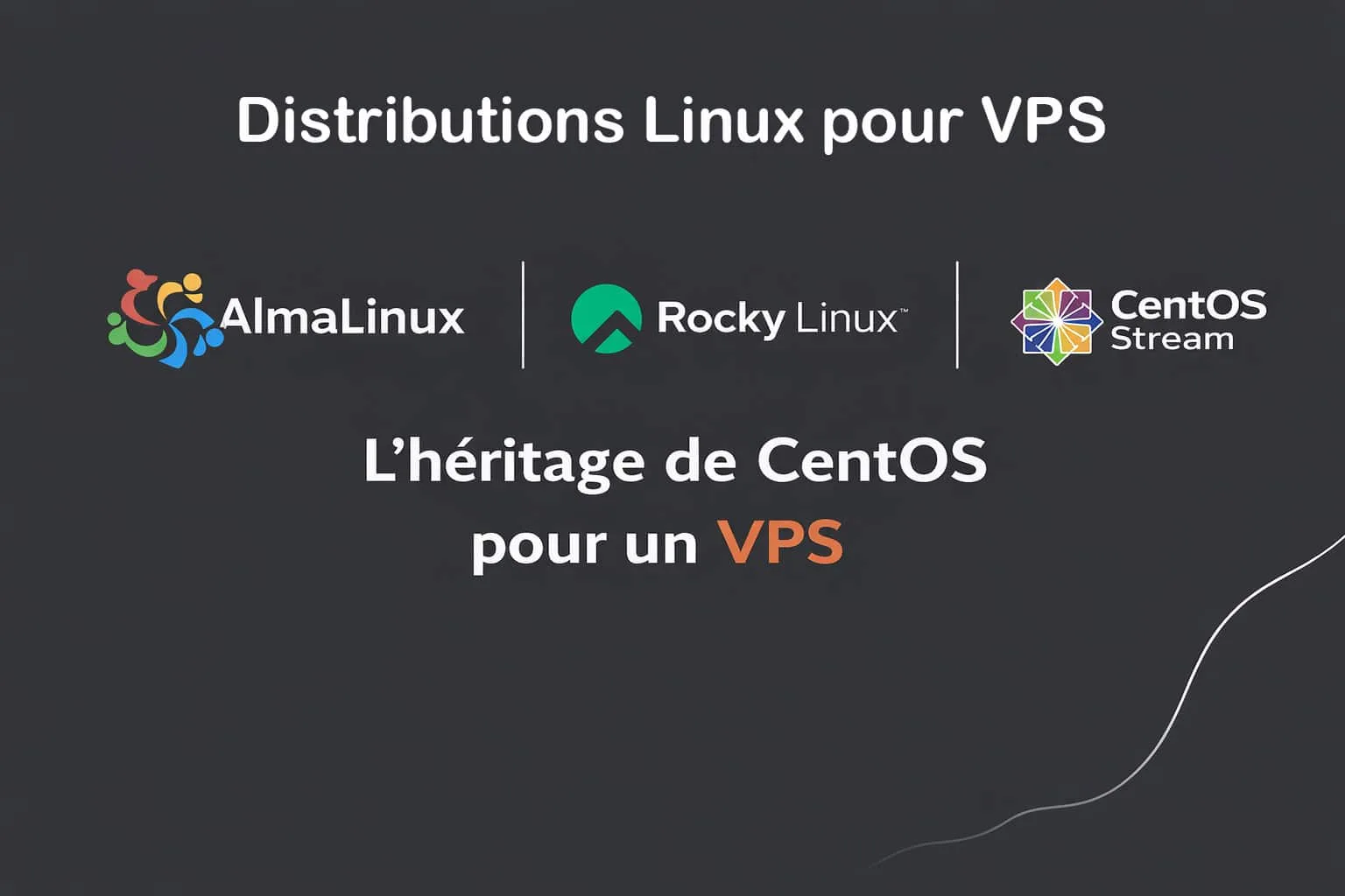distributions centos pour vps