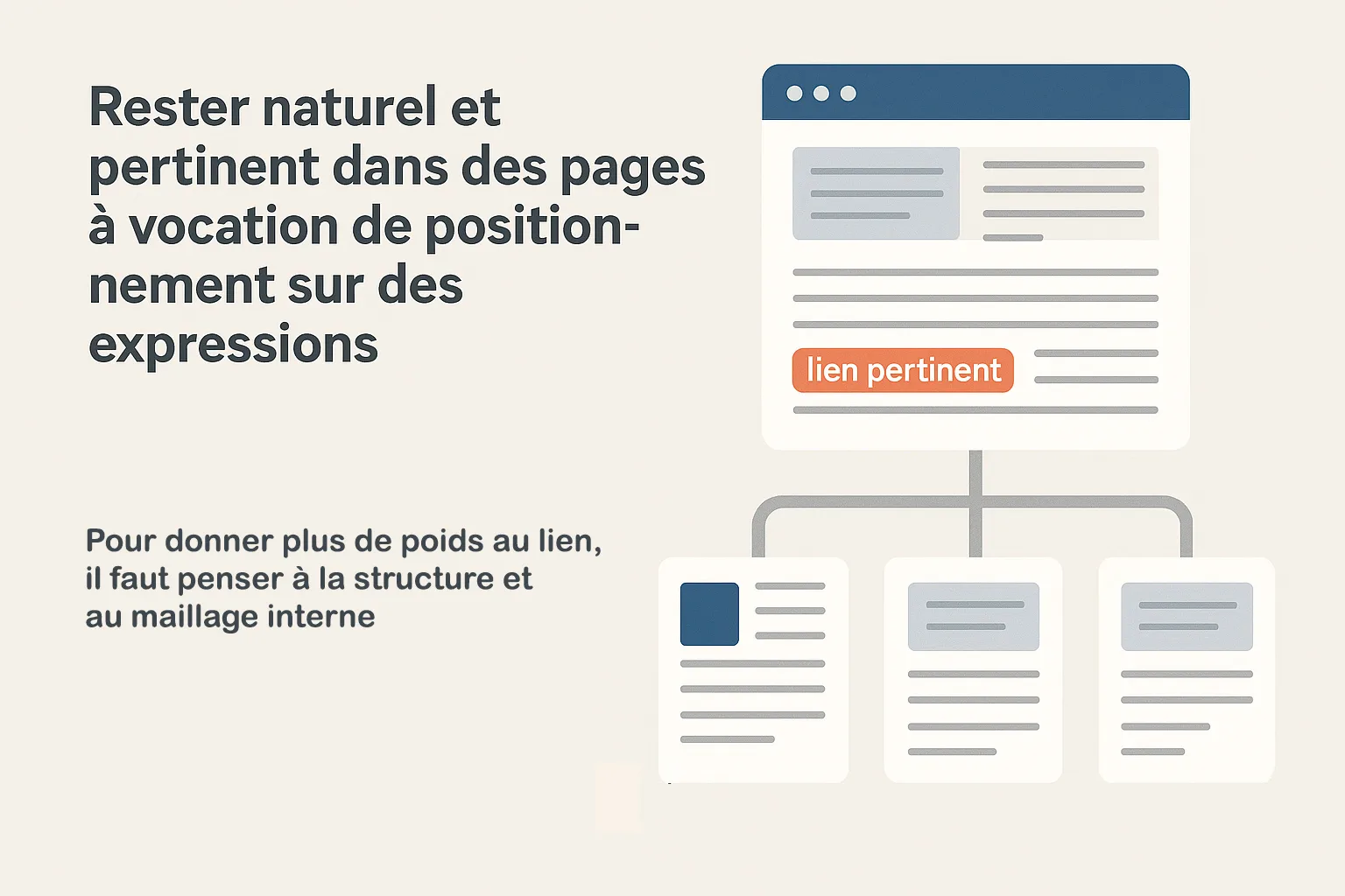 donner du poids aux liens croisés par larborescence