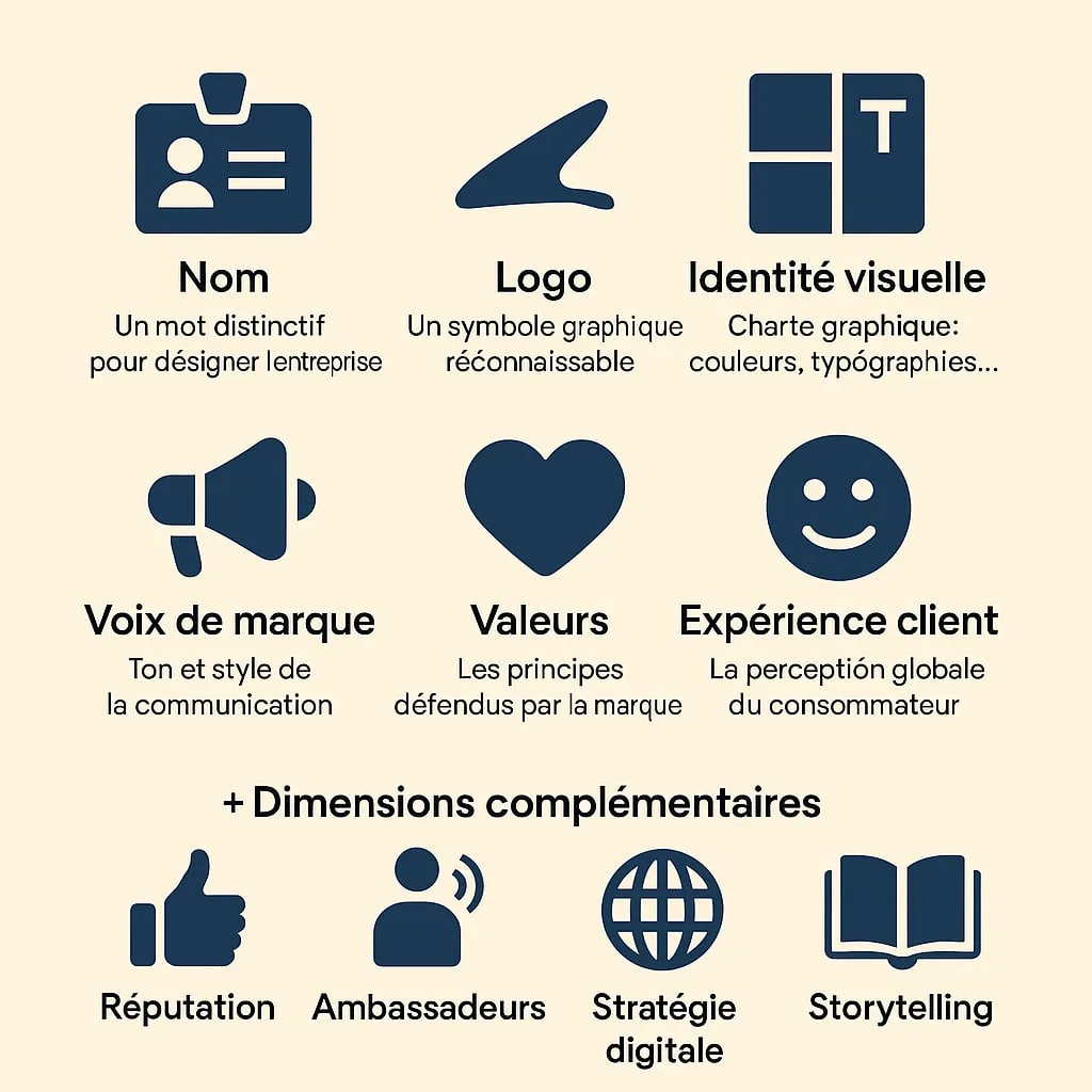 elements constitutifs marque