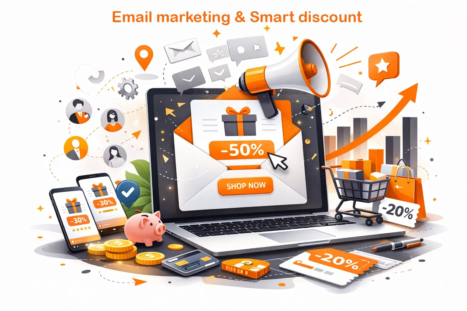 email marketing et smart discount