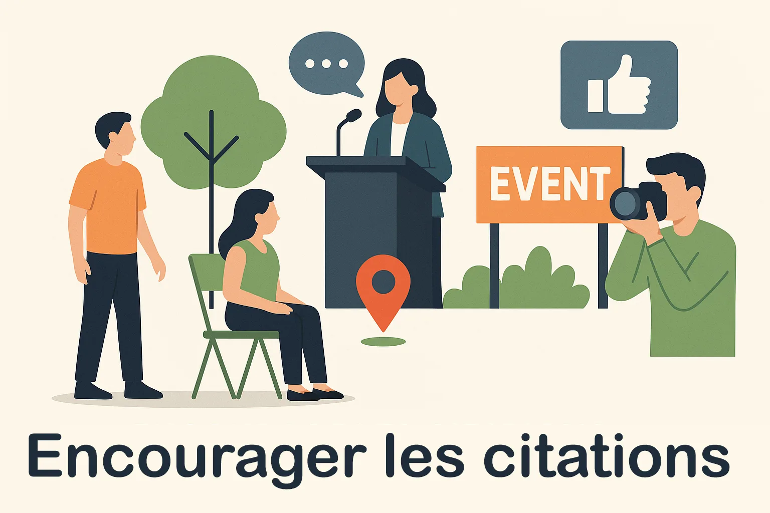 encourager les citations non structurées