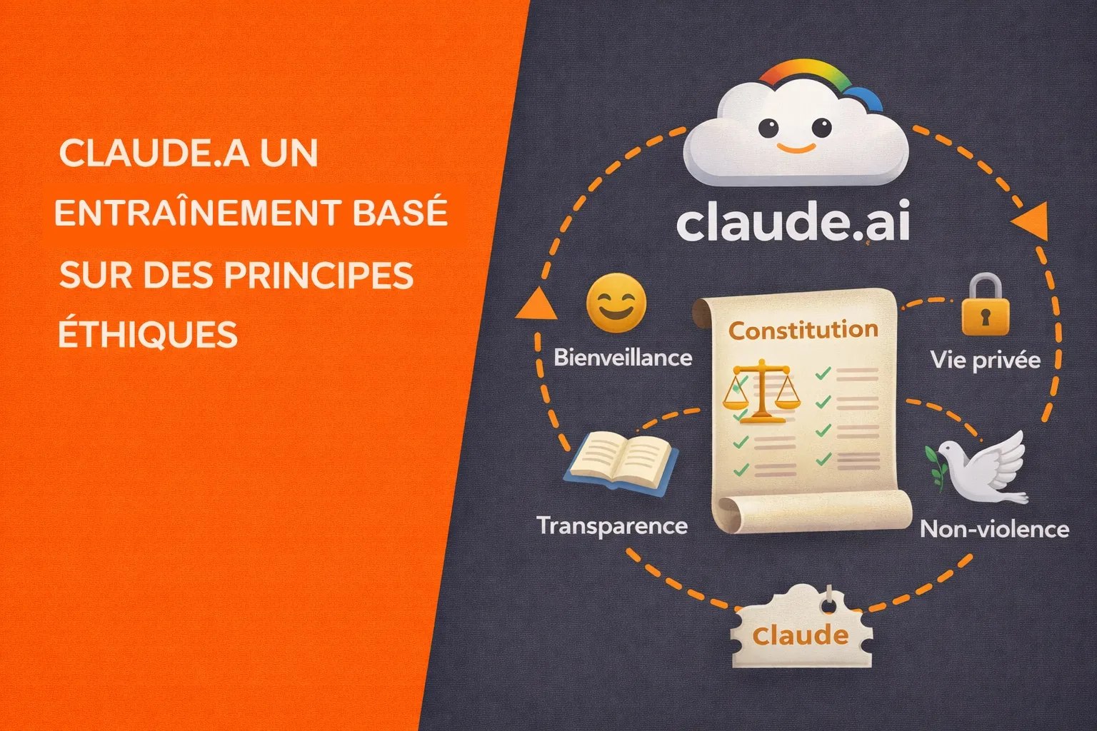 entrainement modele de langage Claude