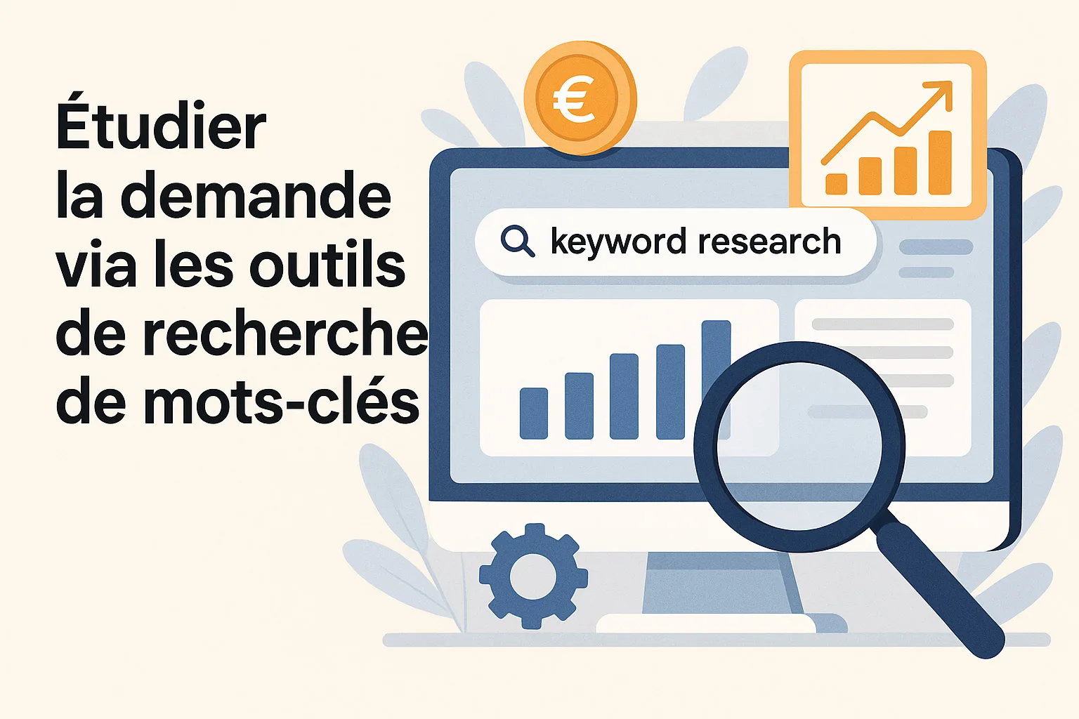 etudier avec des outils de recherche de mots clés