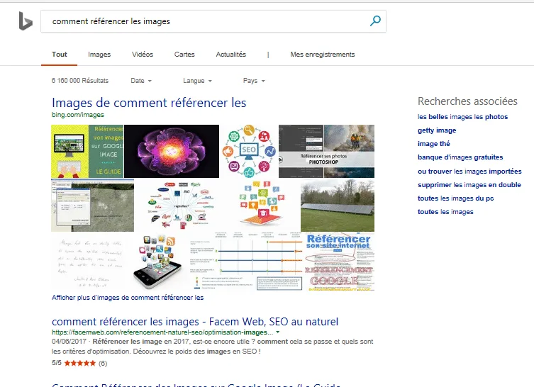 exemple données structurées bing