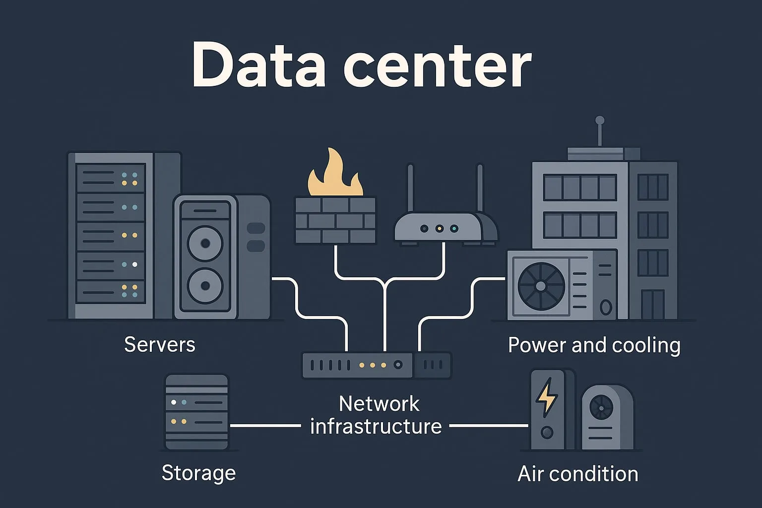 fonctionnement data center