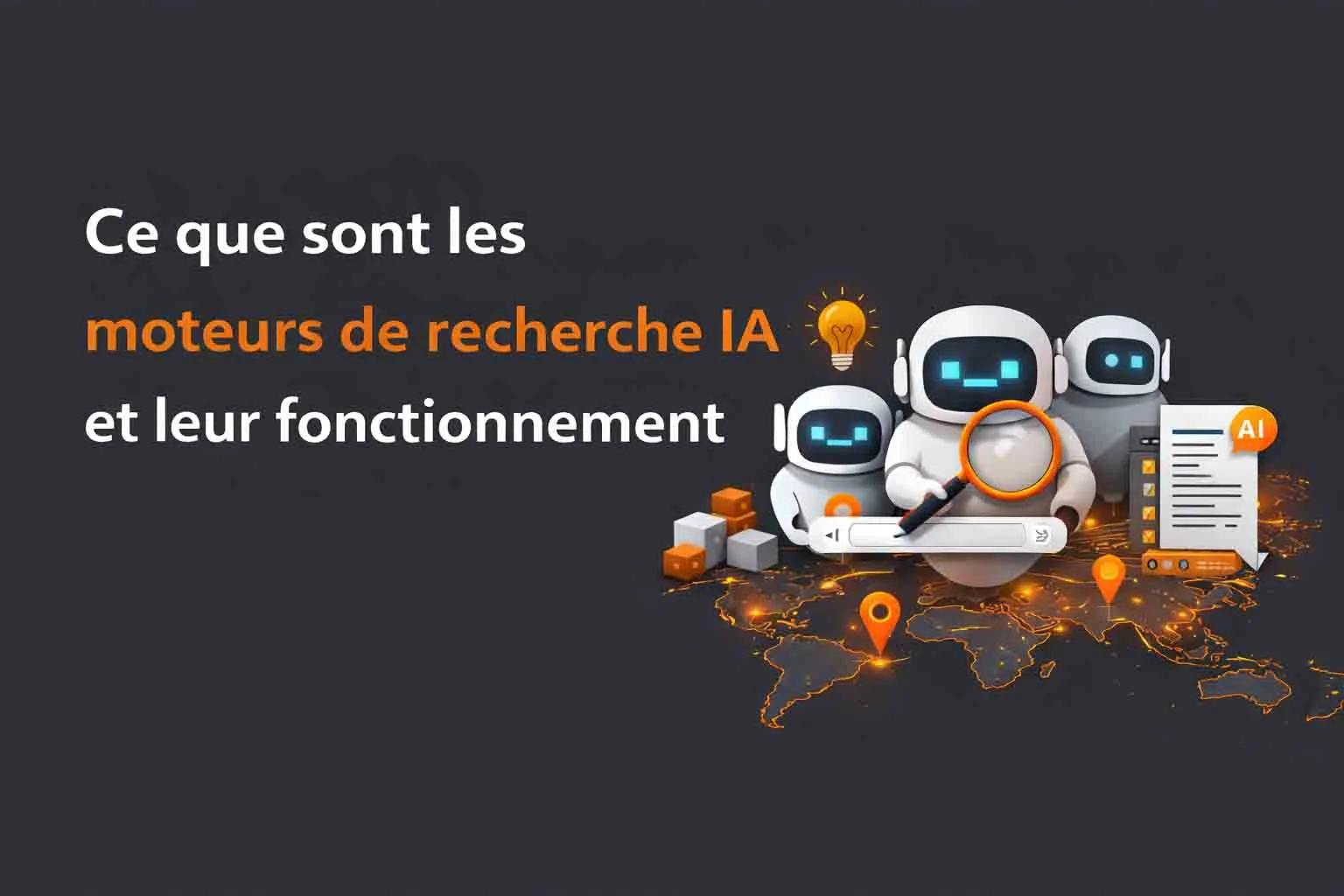 Fonctionnement des moteurs de recherche fondés sur l'IA