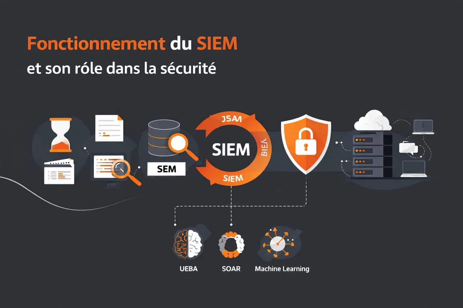 Fonctionnement d'un SIEM dans la sécurité du système d'information
