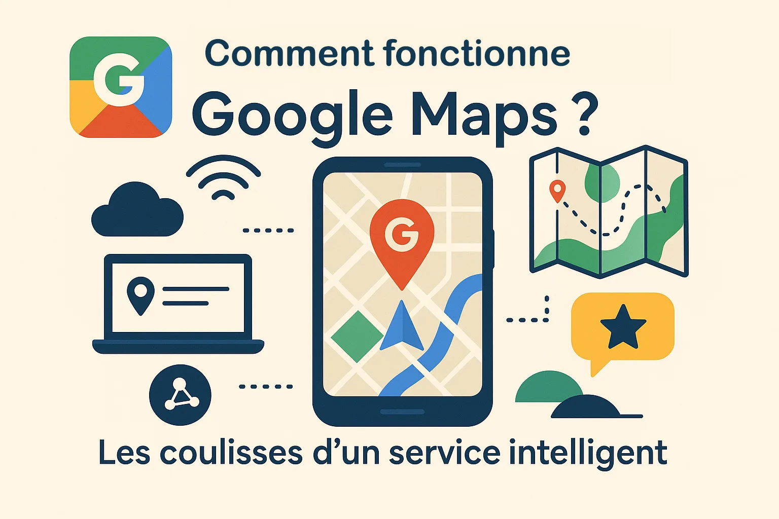 fonctionnement google maps
