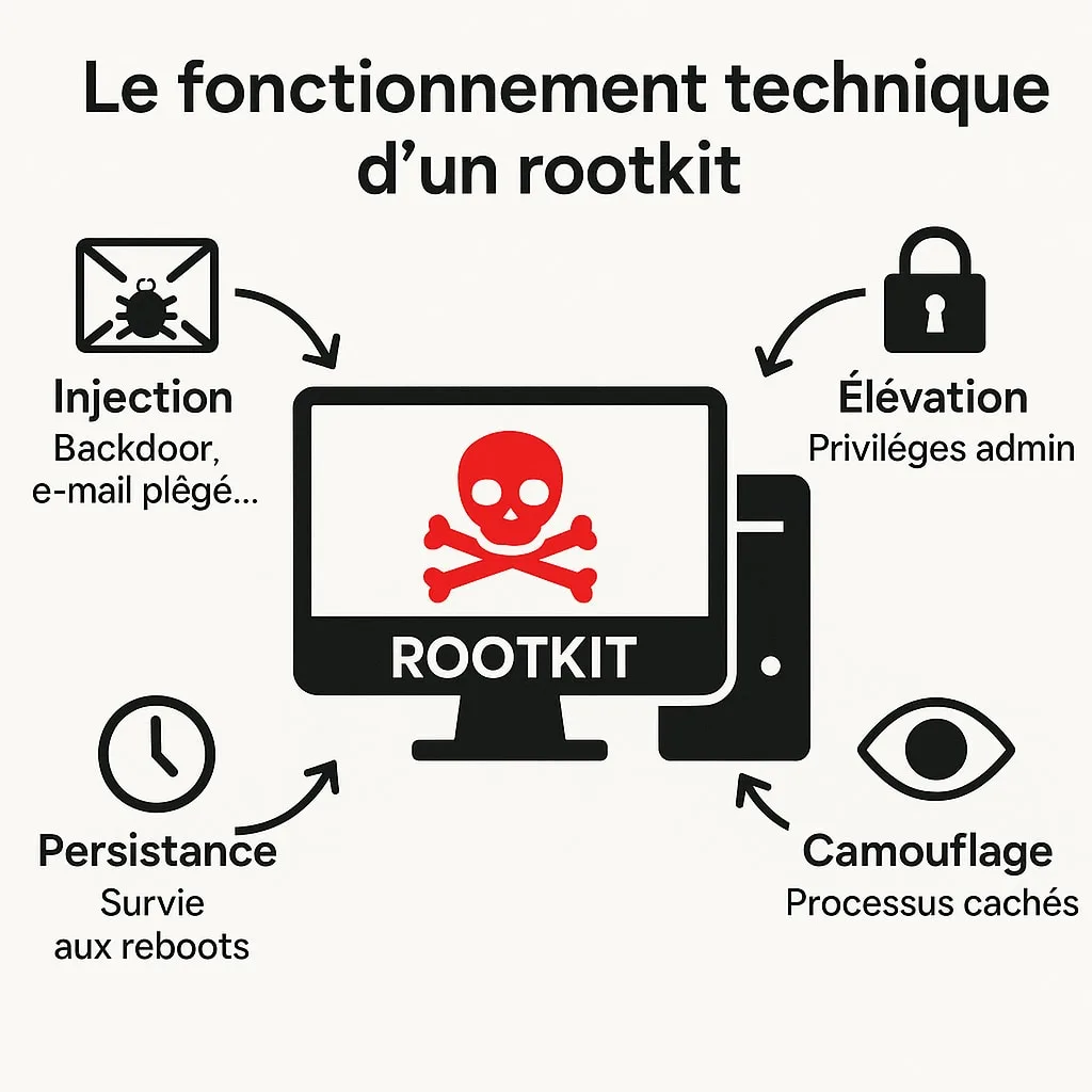 fonctionnement rootkit