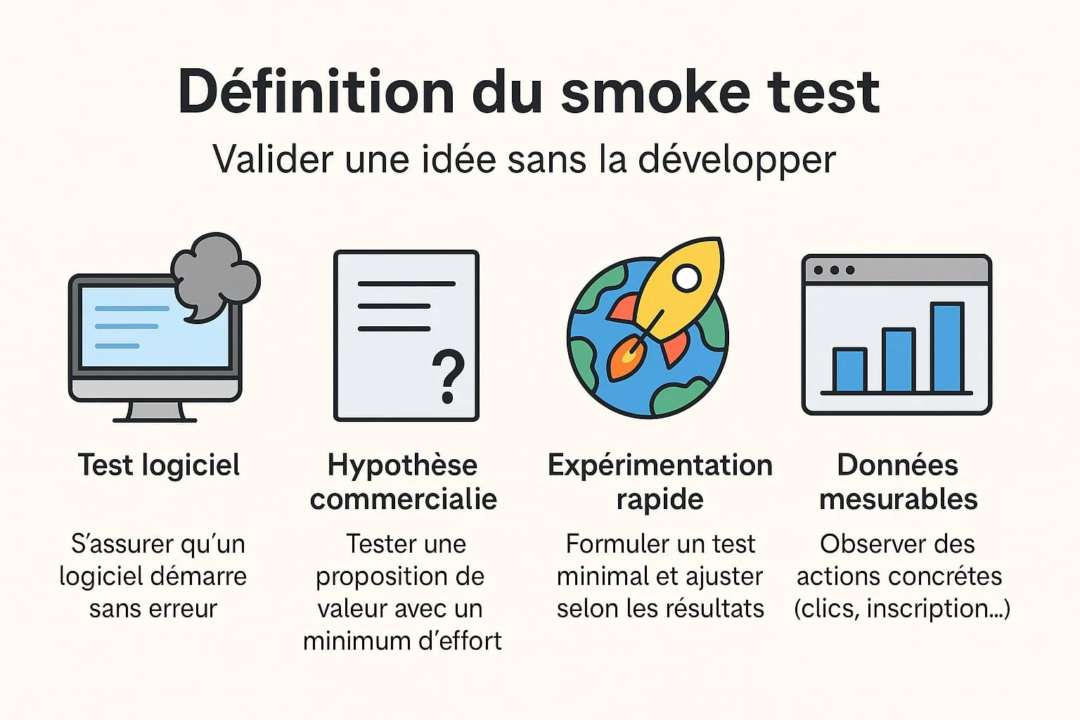 Le smoke test dans la validation d'une mise en production