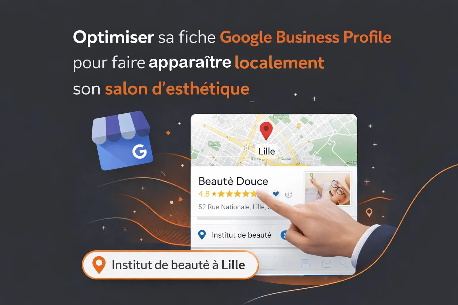 google business profile salon esthetique