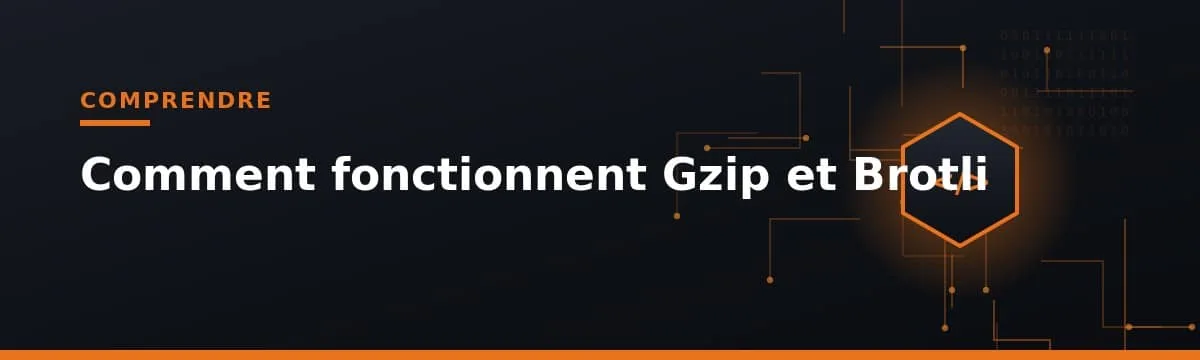 comment fonctionnent les algorithmes de compression Gzip et Brotli