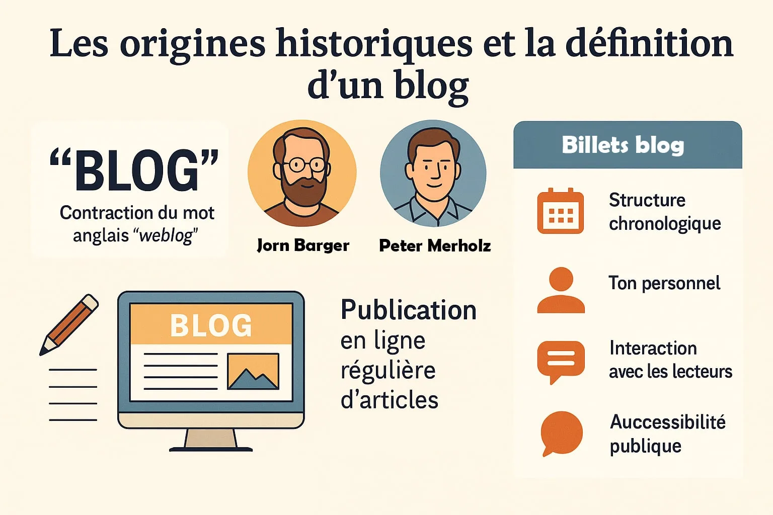 histoire et definition de blog
