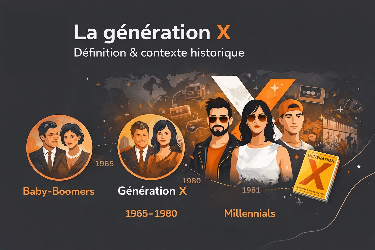 La génération X et son contexte historique