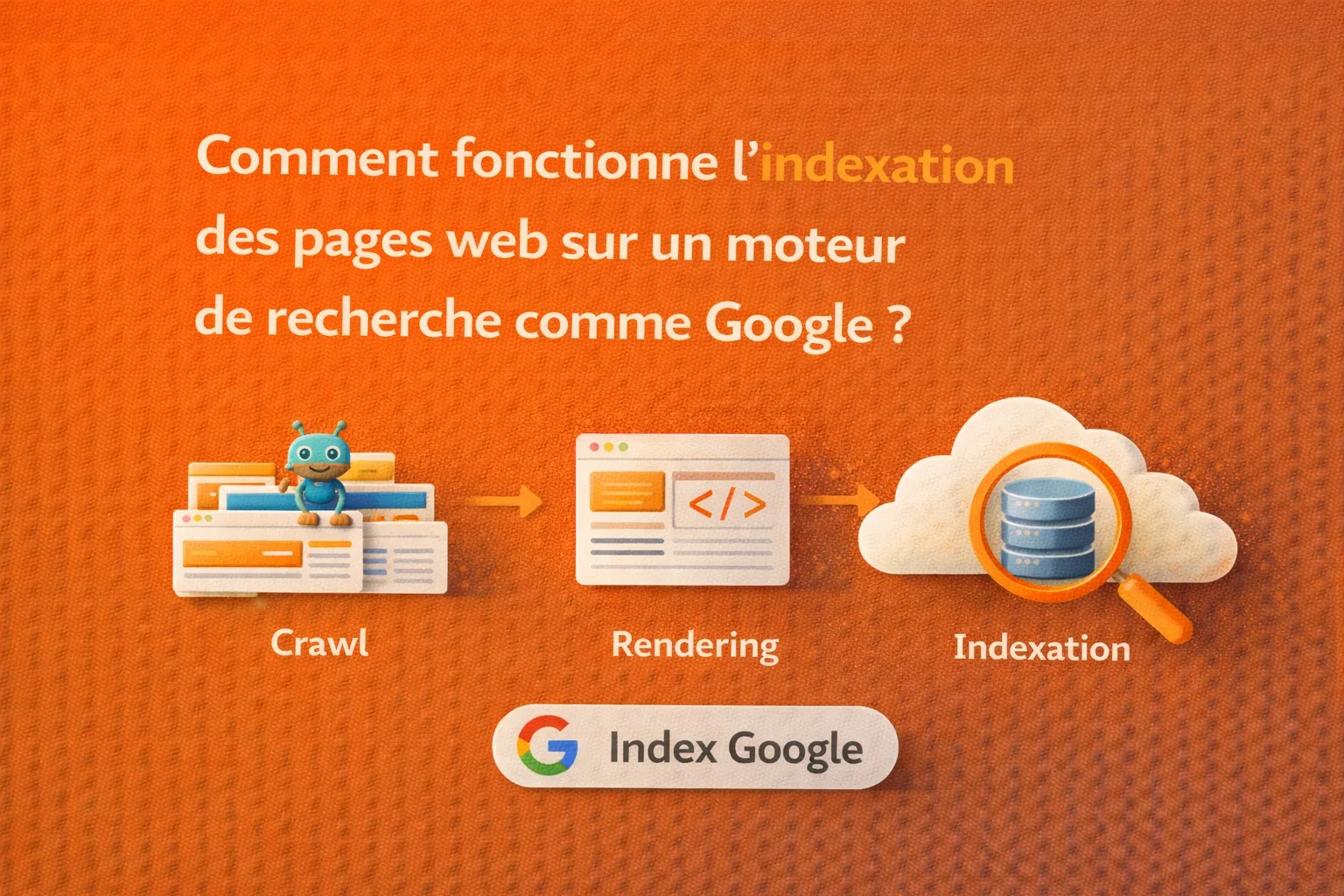 Indexation des pages web par un moteur de recherche
