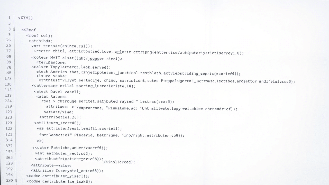 langage xml definition