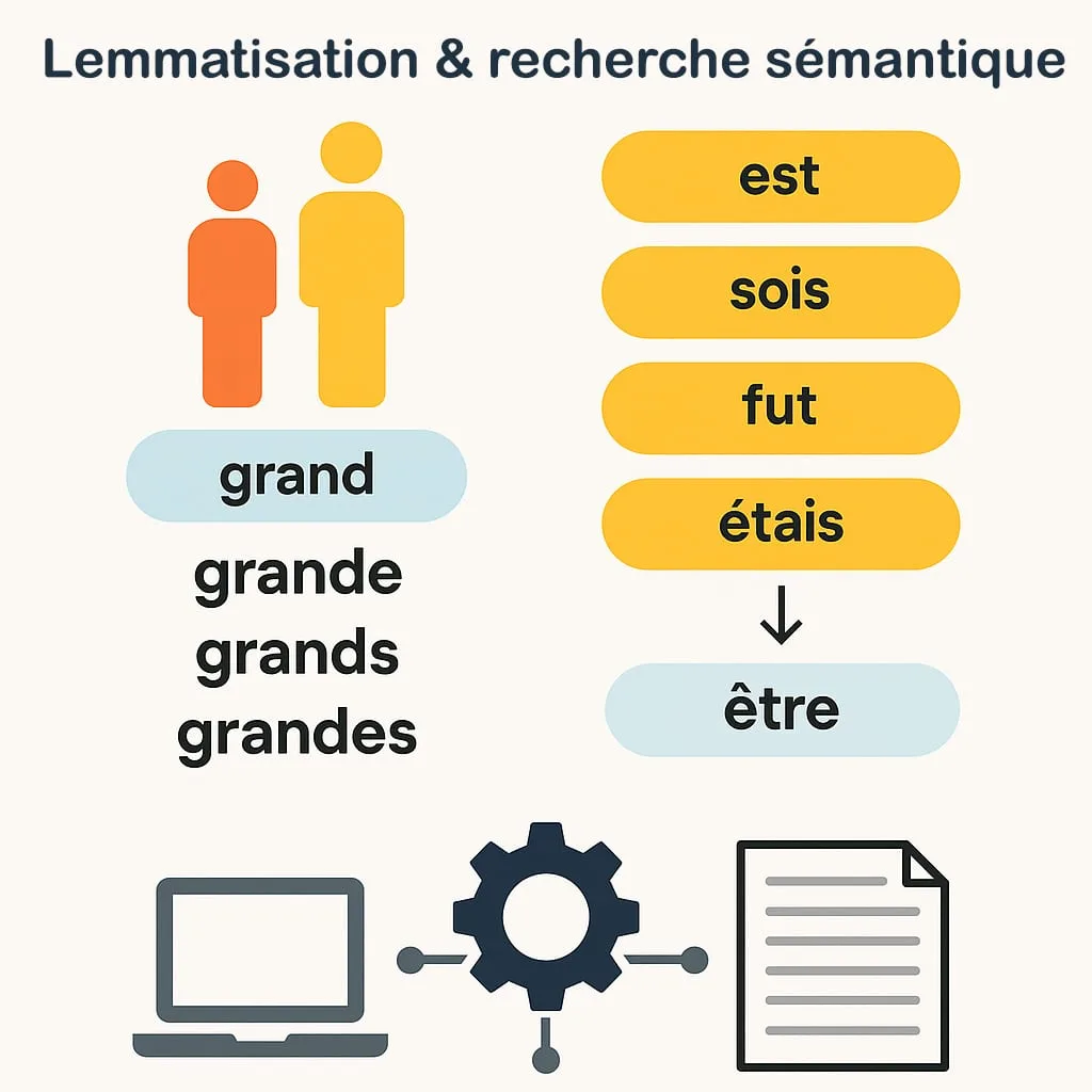 lemmatisation et recherche semantique
