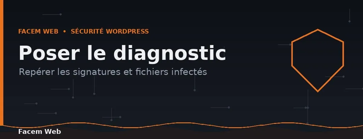 diagnostic infection fichiers malveillants WP-VCD signature