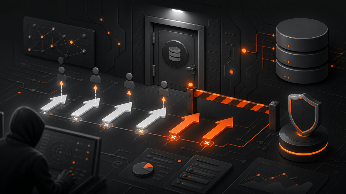 Comparaison des stockages possibles pour limiter les tentatives de connexion