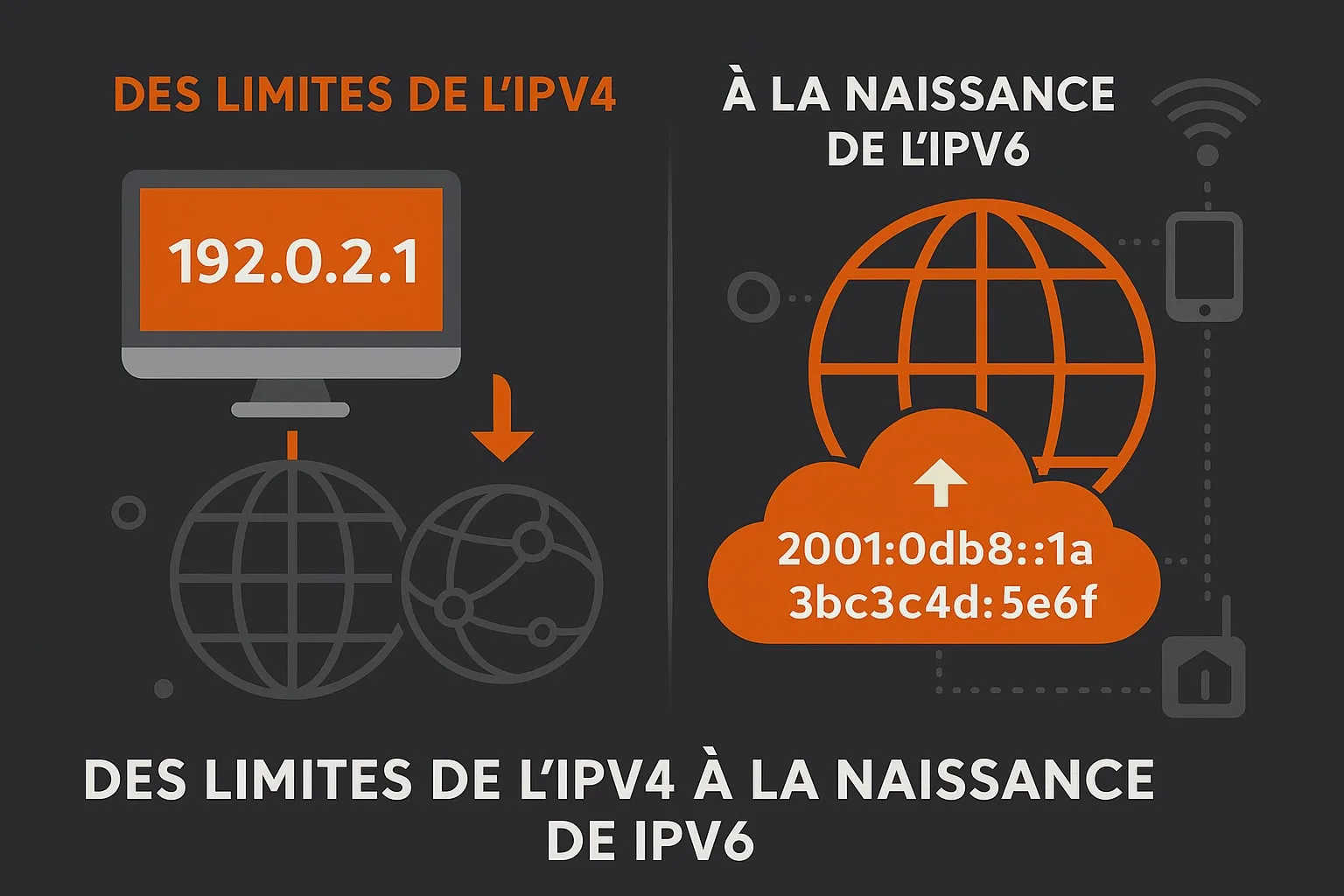 Des limites d'IPv4 à la naissance d'IPv6