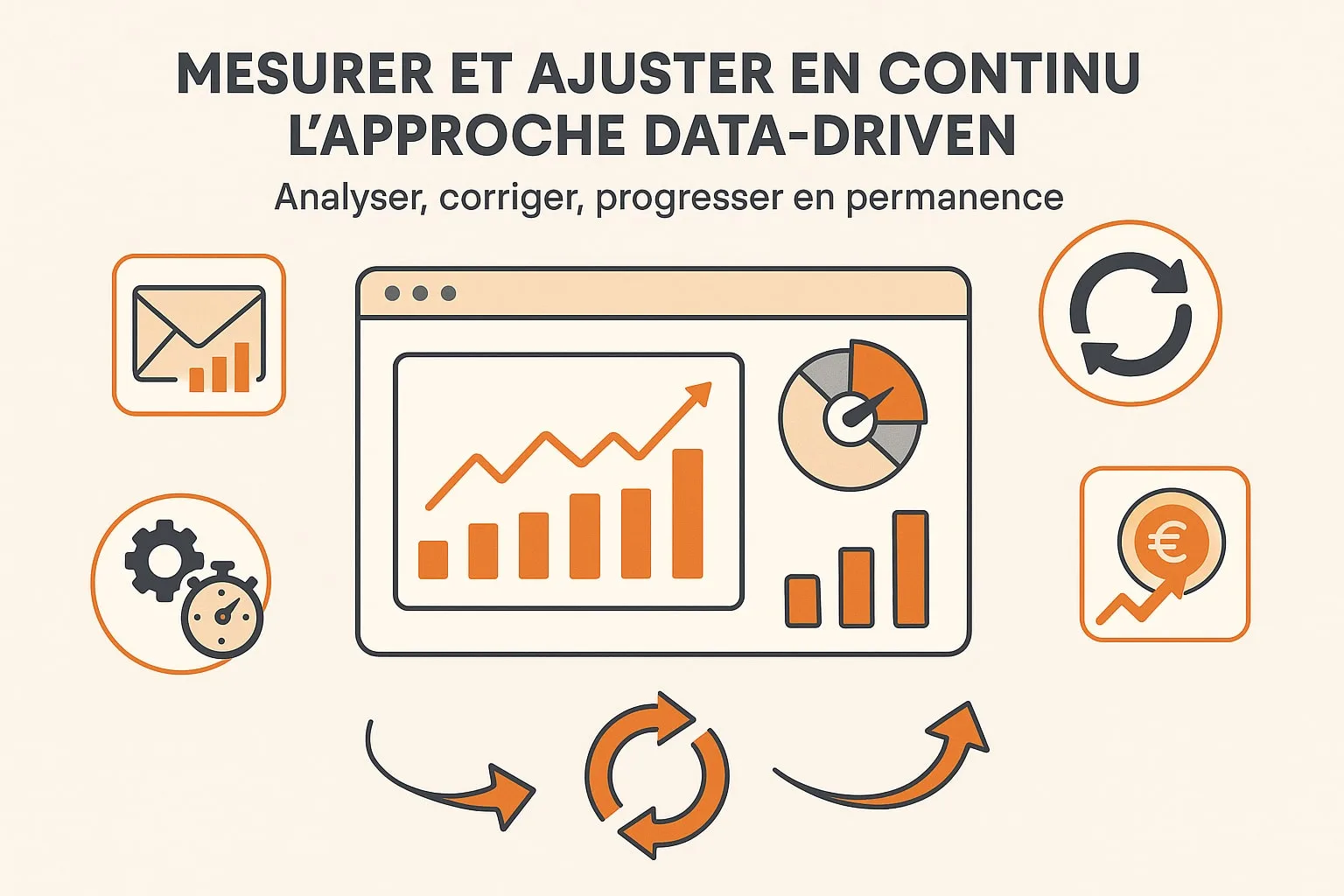 Mesure et ajustement continus d'une approche data driven