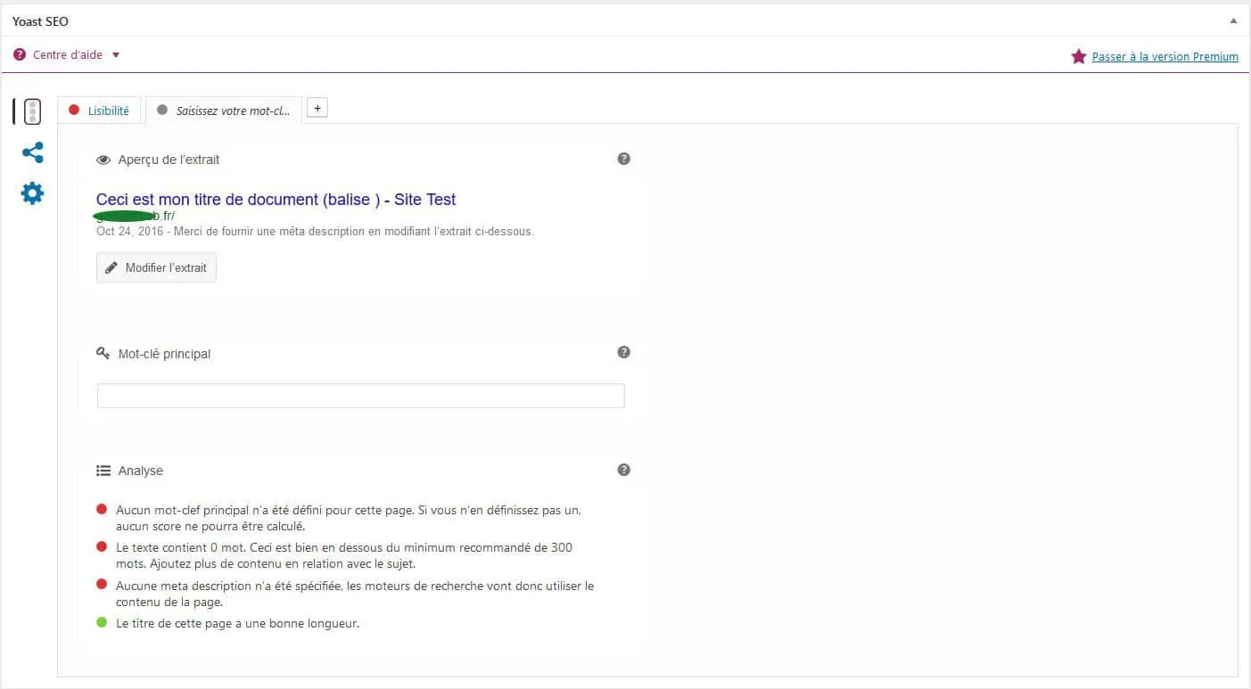 ùodofoer directement la metabox seo yoast