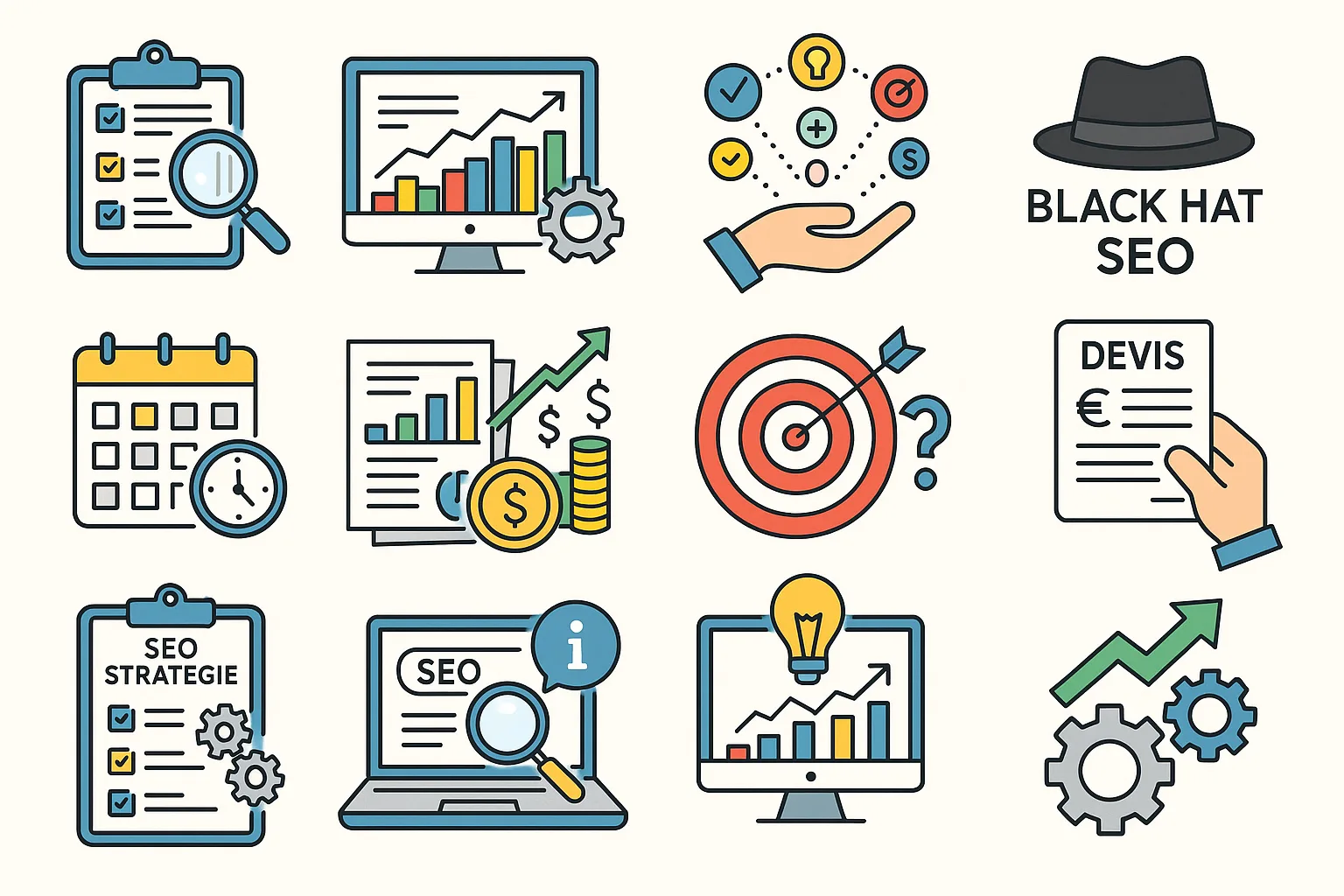 Méthodologie de travail d'un prestataire SEO