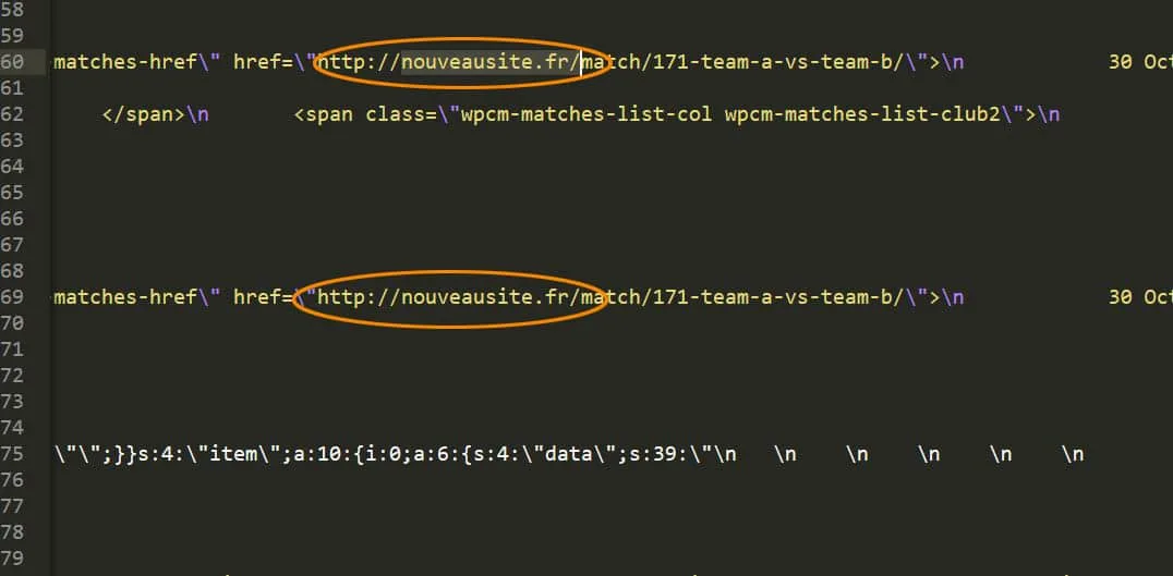 migration via sql wordpress