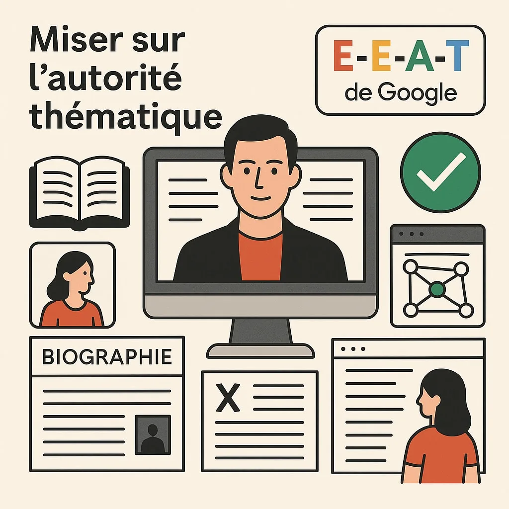 miser autorité thematique EEAT