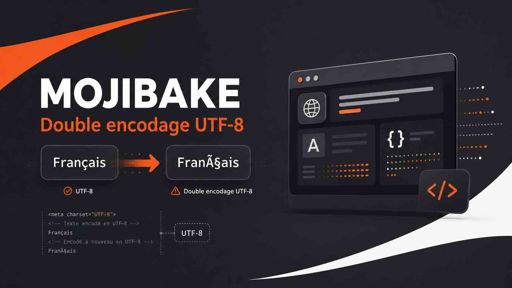 mojibake double encodage utf8