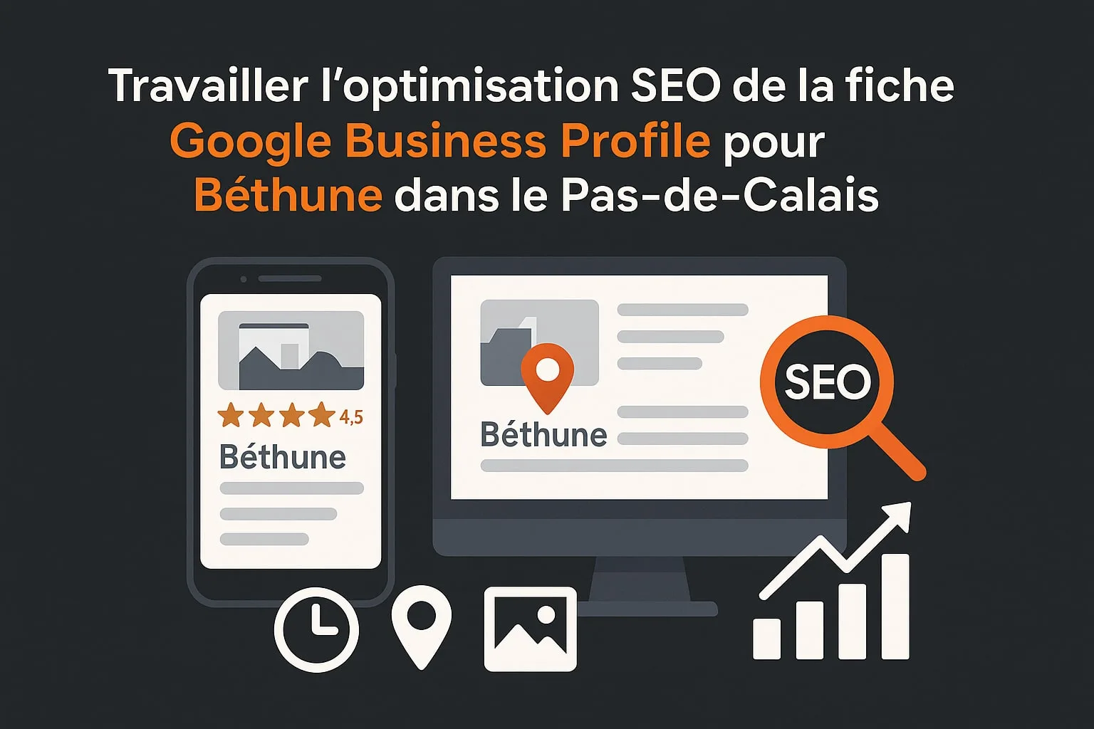 Optimisation d'une fiche Google Business Profile à Béthune