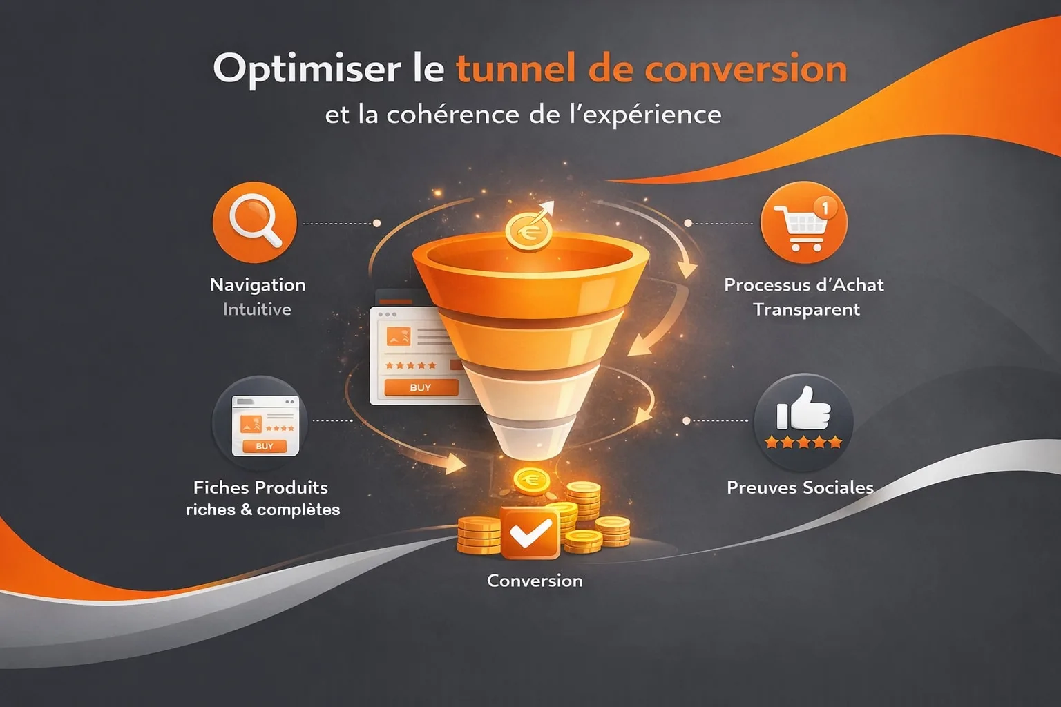 optimisation tunnel conversion pure player