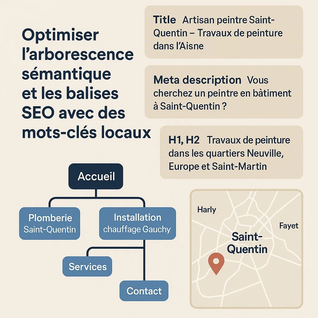 Optimisation de l'arborescence sémantique d'un site à Saint-Quentin