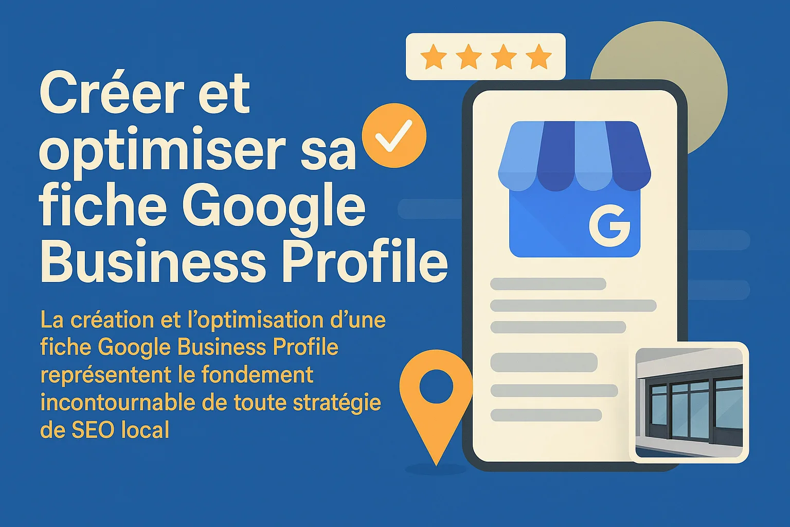optimiser fiche google business profil