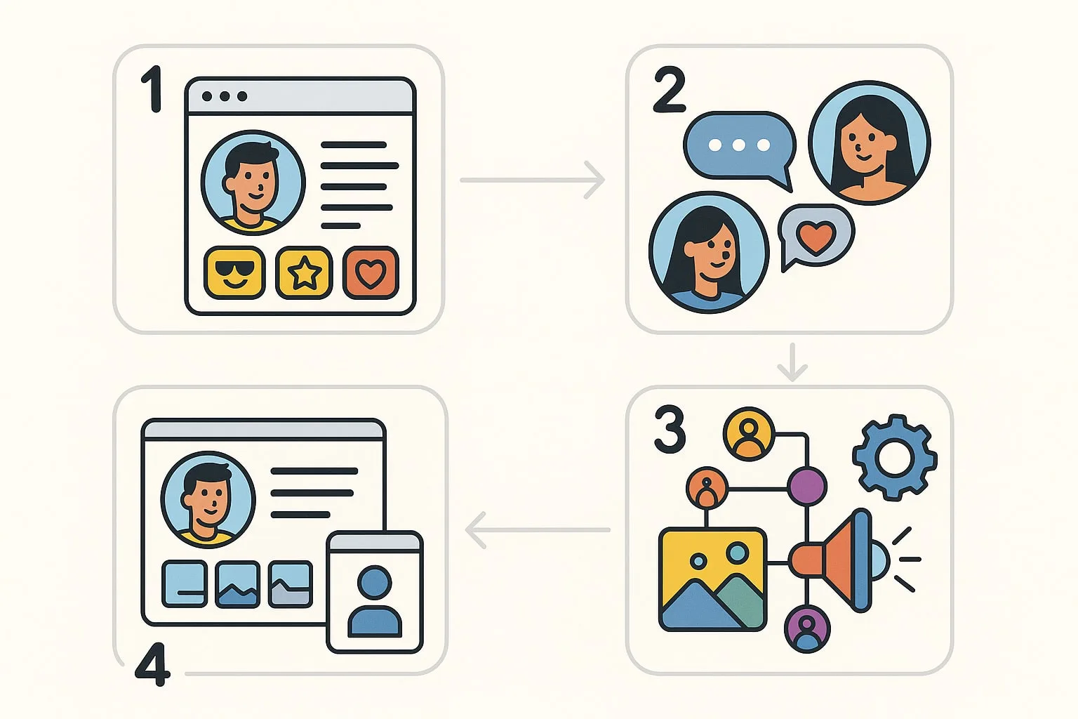 optimiser profil reseau social