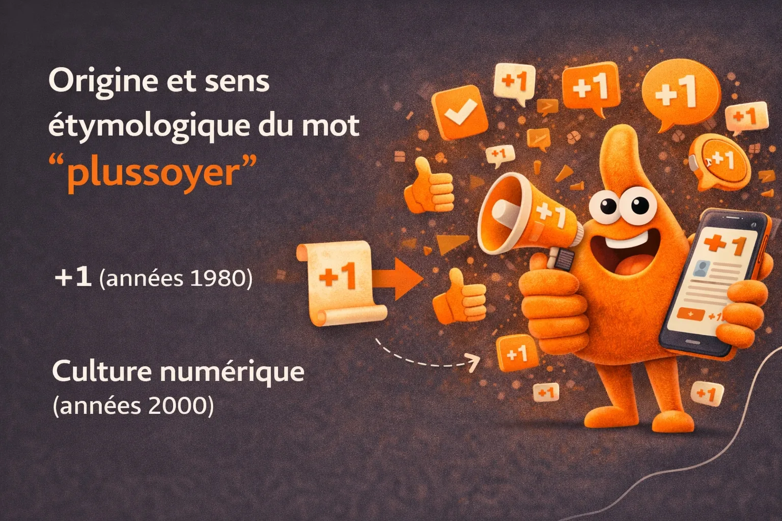 Origine étymologique du verbe plussoyer