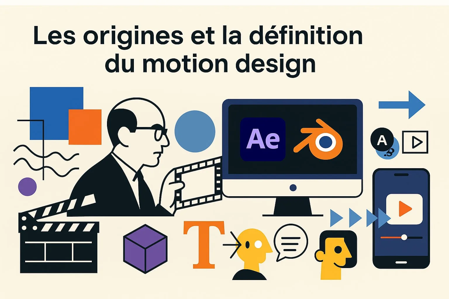 origines du motion design