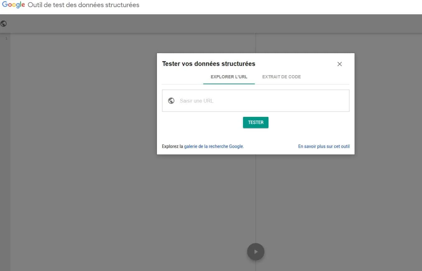 outil de test des donnees structurees