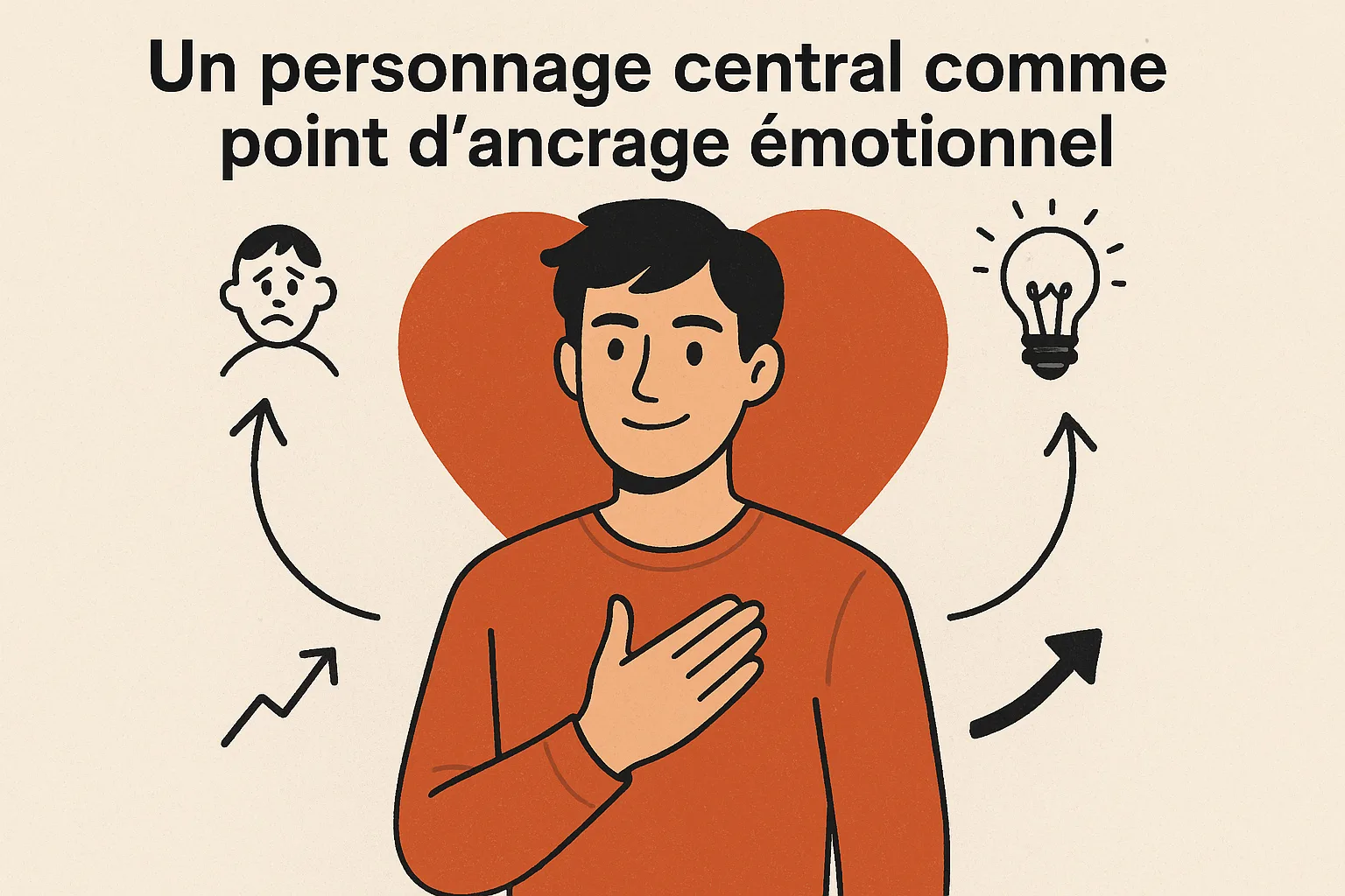 Le personnage central, point d'ancrage émotionnel du storytelling