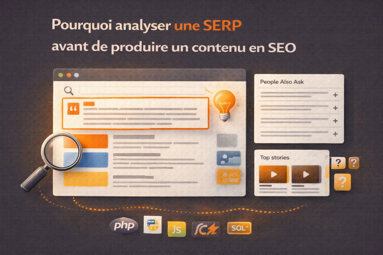 pourquoi analyser la serp pour etablir une strategie de contenu