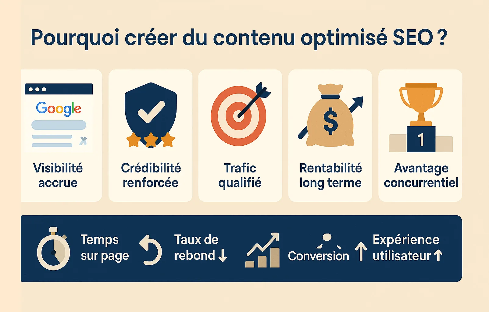 pourquoi creer du contenu optimisé SEO