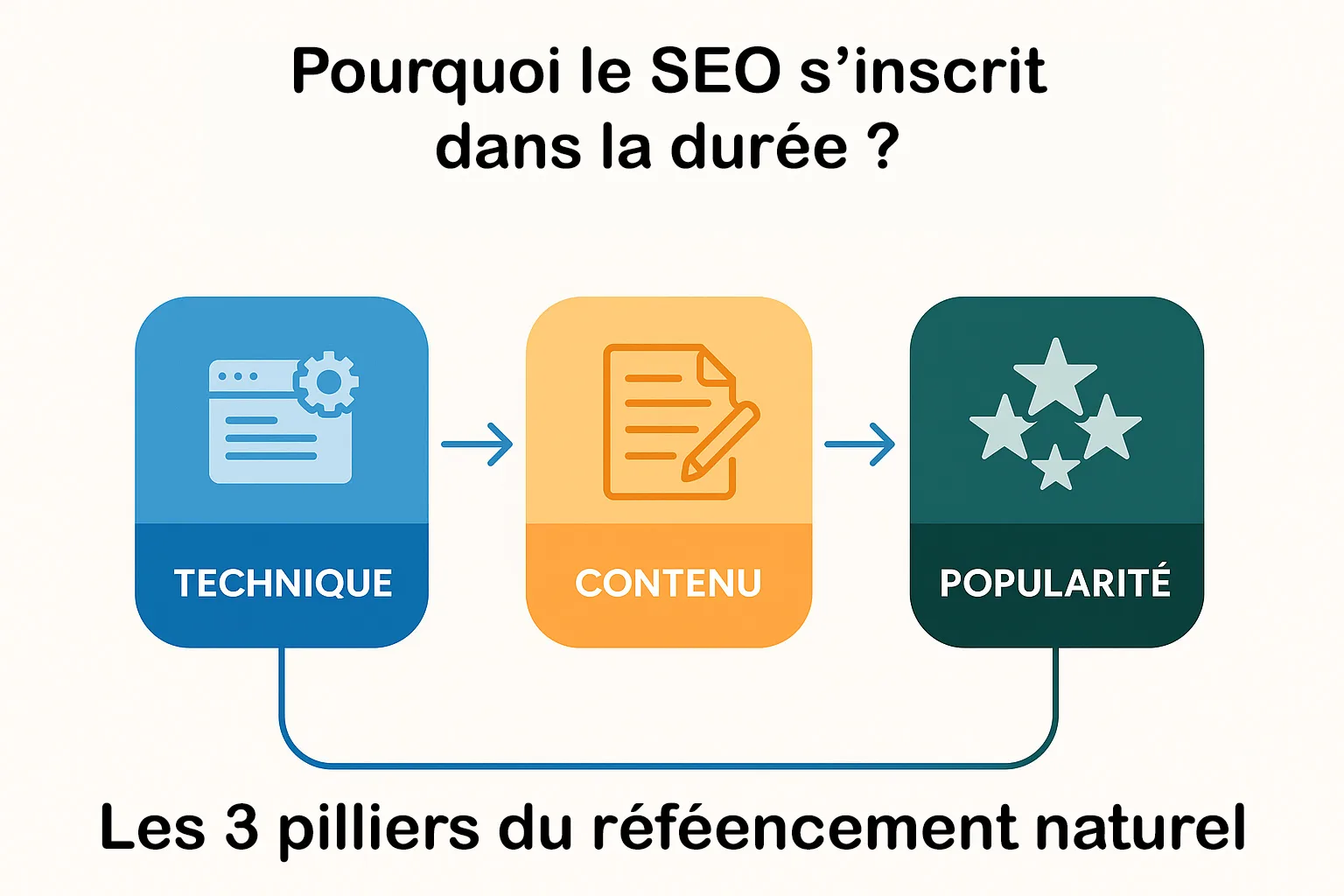 pourquoi le seo s'inscrit dans la durée