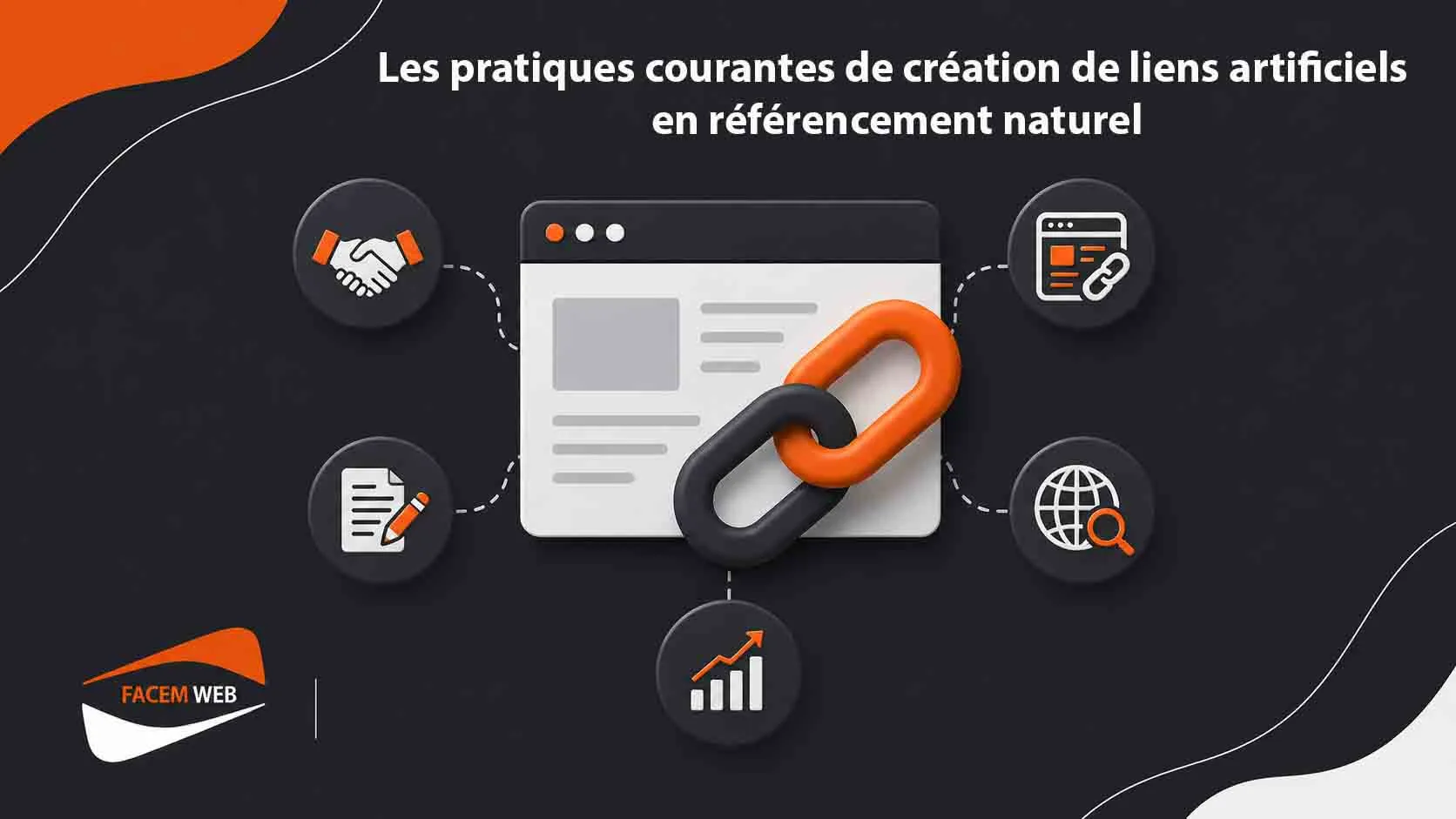 Pratiques courantes de création de liens artificiels en SEO