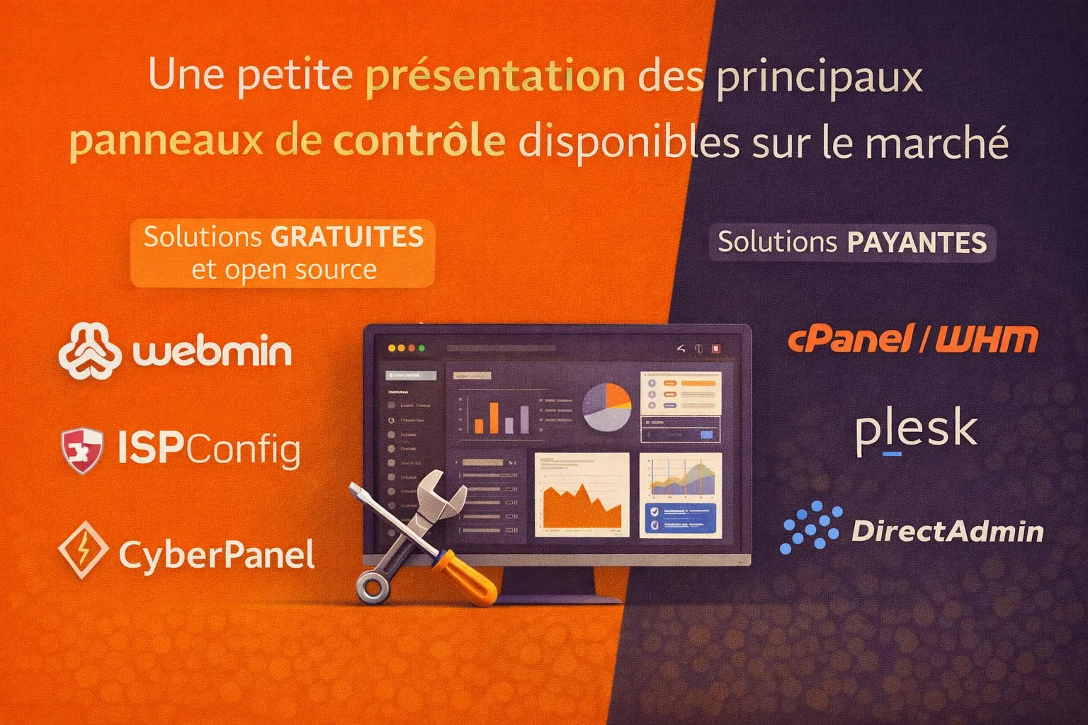 presentation panneaux de controle disponible marche