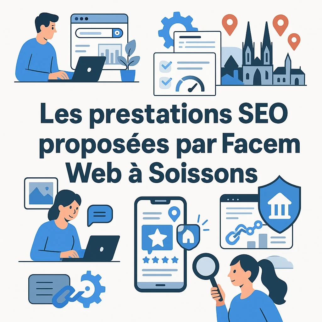 Prestations SEO de Facem Web à Soissons