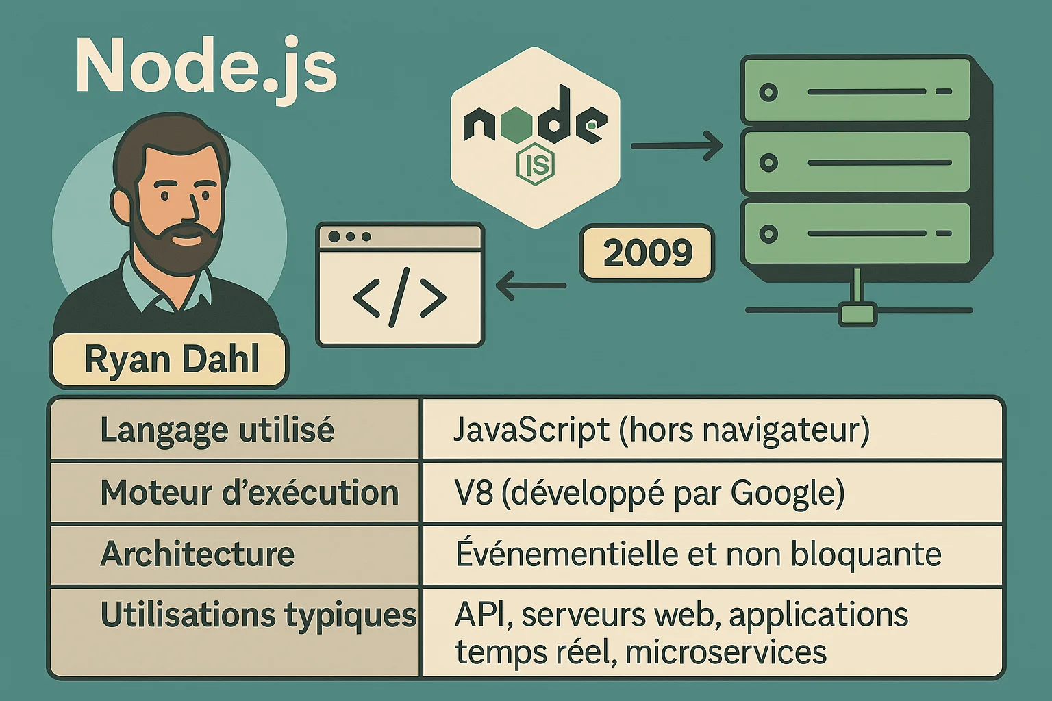 principes de node js