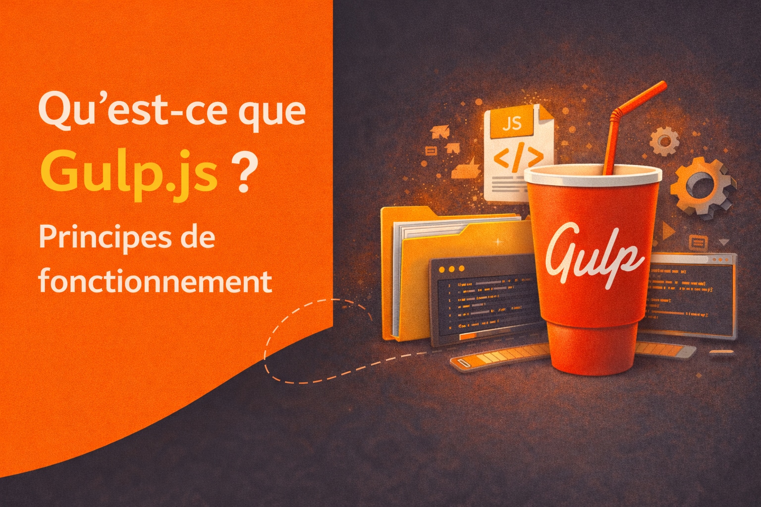 principes fonctionnement gulp js