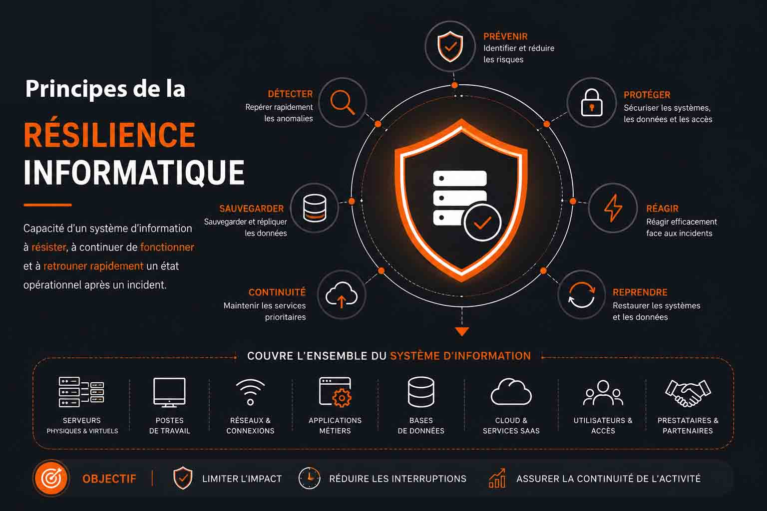 principes resilience informatique